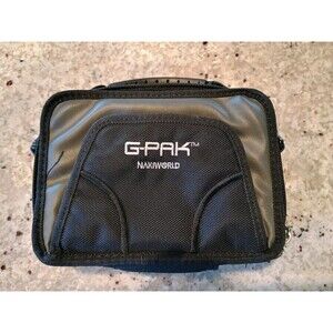 Nintendo DS G-Pak Black NakiWorld  Lite Carrying Case Game Holder DSi 3DS